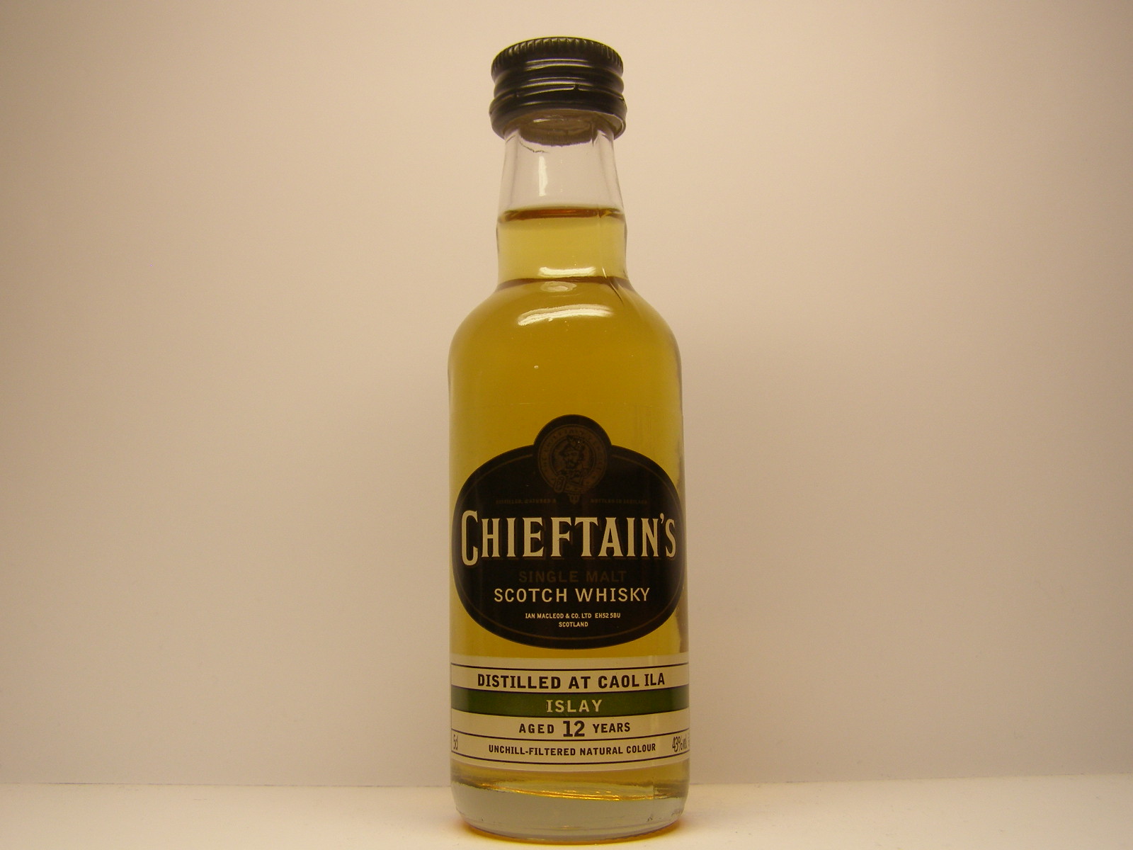 ISMSW 12yo "Chieftain´s" 5cl 43%vol.